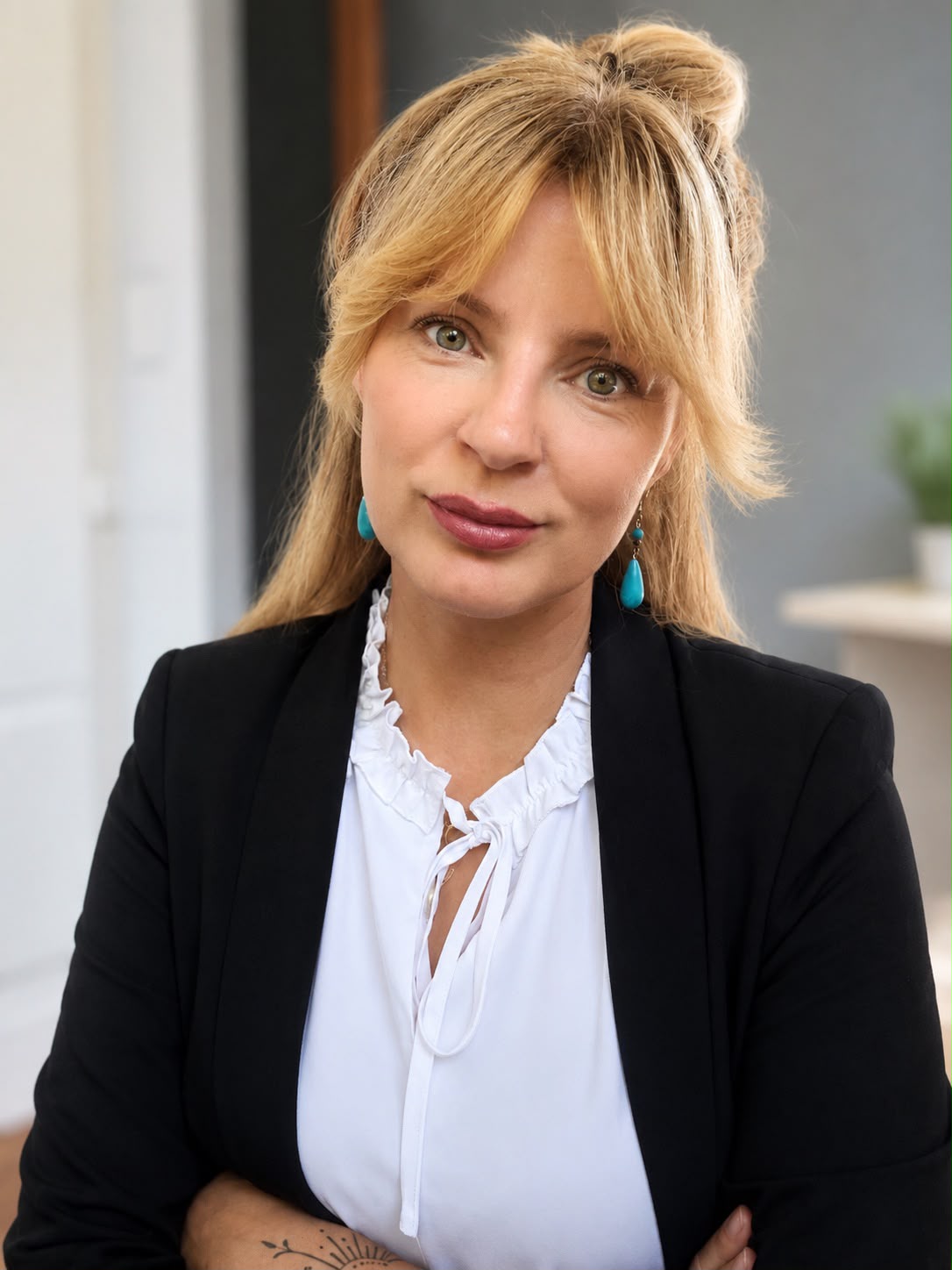 Porträt von Christin Lutterberg, M.Sc. Klinische Psychologie und Heilpraktikerin für Psychotherapie
